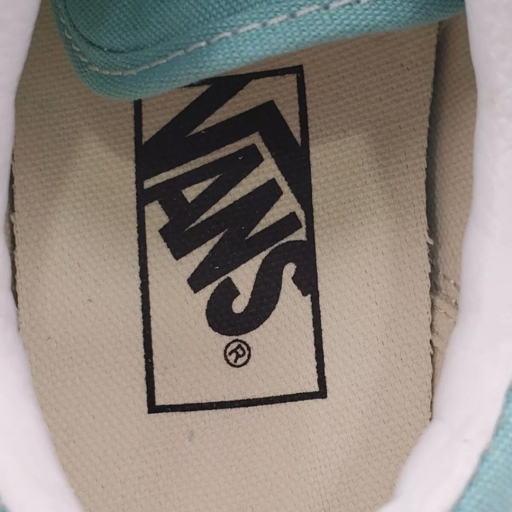 Vans Old Skool (Aqua Haze / True White) 'VN0A38G1V - Picture 9 of 9